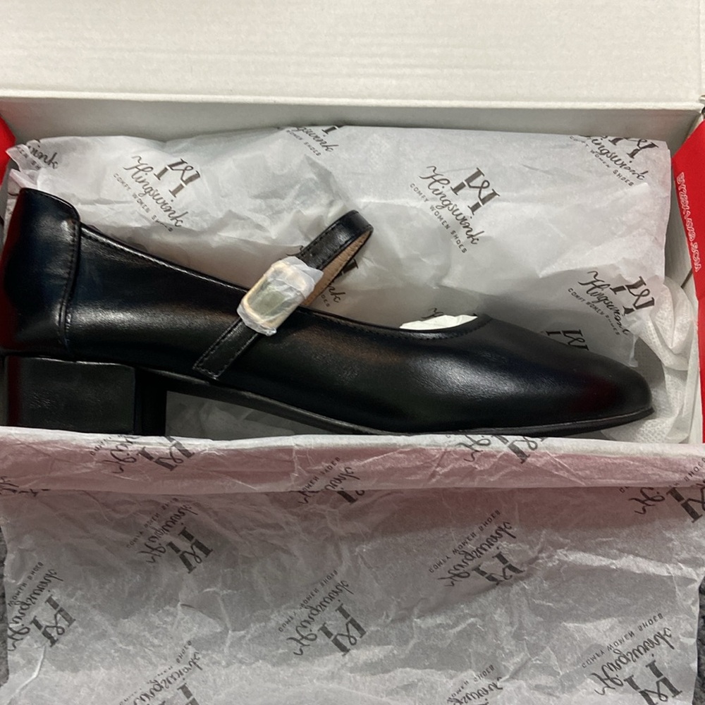 New in box size 7 black low heal Mary Jane’s. - Picture 8 of 8